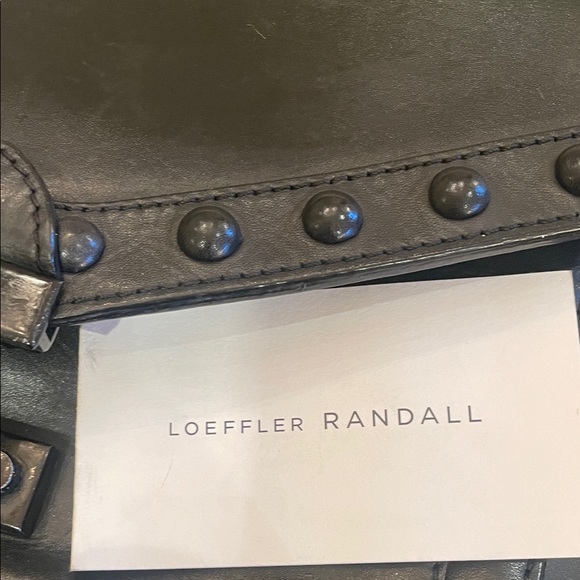 Loeffler Randall Black Studded Crossbody Bag - Picture 9 of 15